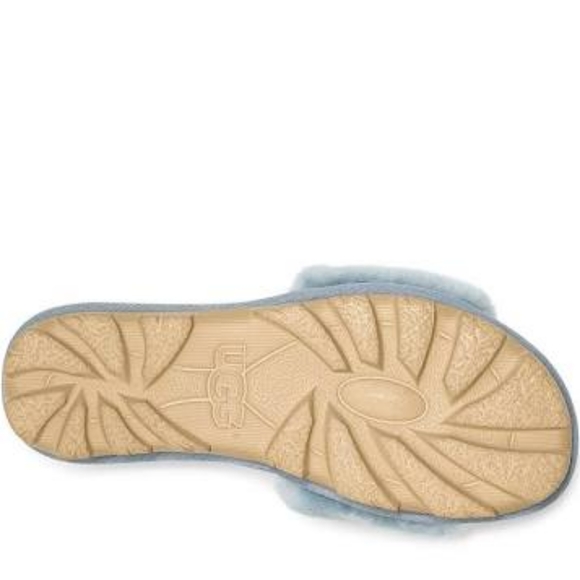 New Ugg Women's Cozette Shearling Slide in Succulent Size 8 - Picture 4 of 8